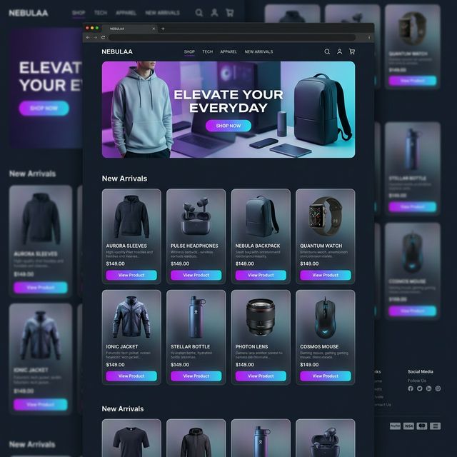 E‑commerce UI